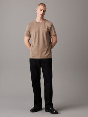 brindle logo t-shirt for men calvin klein jeans