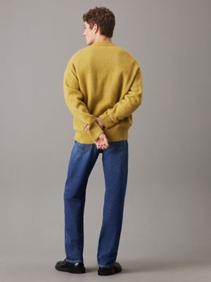 jean straight standard denim pour hommes calvin klein jeans
