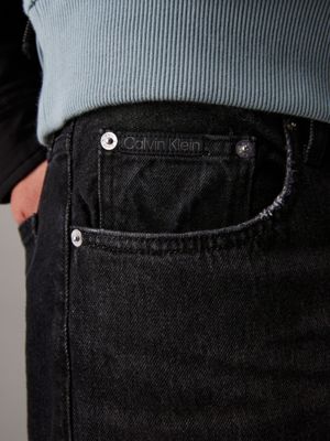 denim black 90's loose jeans for men calvin klein jeans