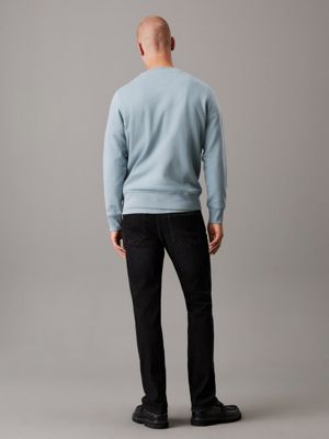 lead minimal logo sweatshirt for men calvin klein jeans