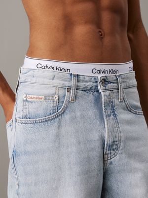 denim light 90's loose jeans for men calvin klein jeans