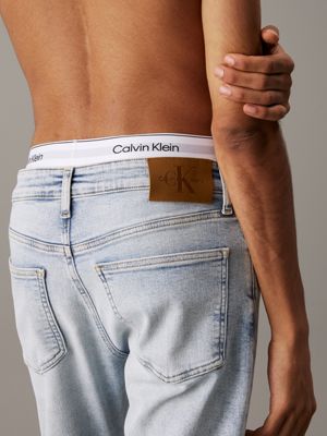 denim light skinny jeans for men calvin klein jeans