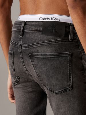 denim black skinny jeans for men calvin klein jeans