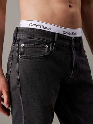 denim black slim jeans for men calvin klein jeans