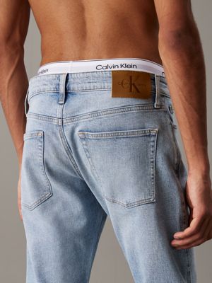 denim light slim jeans for men calvin klein jeans