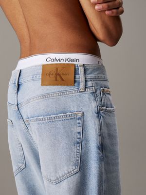 denim light dad jeans for men calvin klein jeans