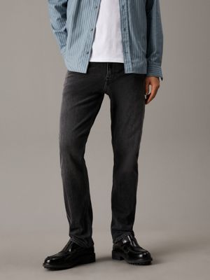 denim slim straight jeans for men calvin klein jeans