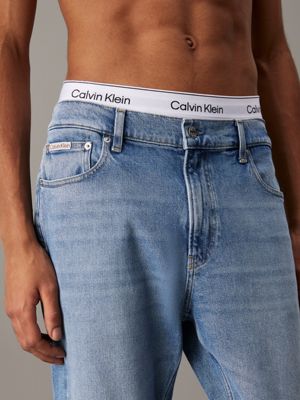 denim light dad jeans for men calvin klein jeans