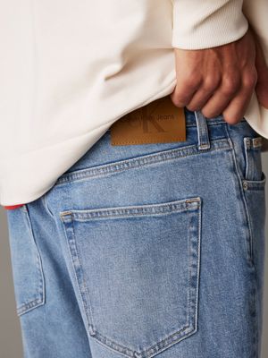 denim light dad jeans for men calvin klein jeans