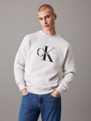 Calvin klein sweatshirt monogram sale