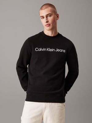 Calvin klein core fleece sweatshirt sale