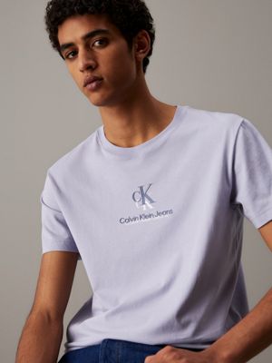 aleutian monogram t-shirt for men calvin klein jeans