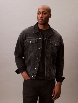 ck black plus size logo t-shirt for men calvin klein jeans