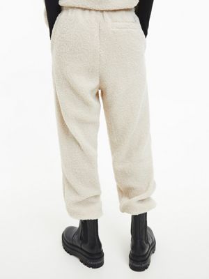 EGGSHELL Lässige Unisex Sherpa-Jogginghose für unisex CALVIN KLEIN JEANS