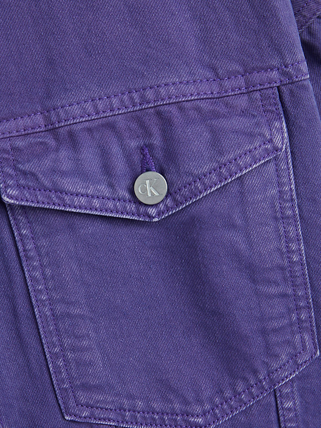 ORIENT BLUE Unisex Oversized Denim Jacket for unisex CALVIN KLEIN JEANS