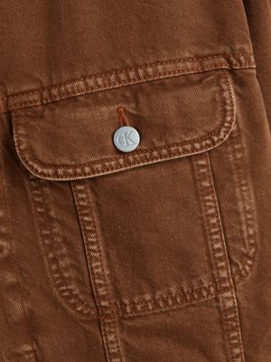 BISON Unisex Relaxed Denim Jacket for unisex CALVIN KLEIN JEANS