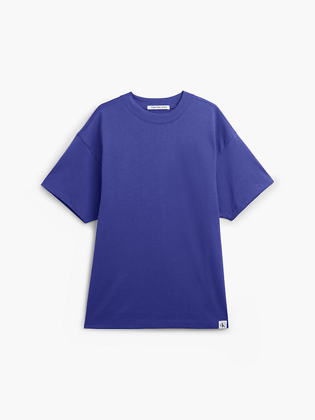 orient blue unisex oversized t-shirt for unisex calvin klein jeans