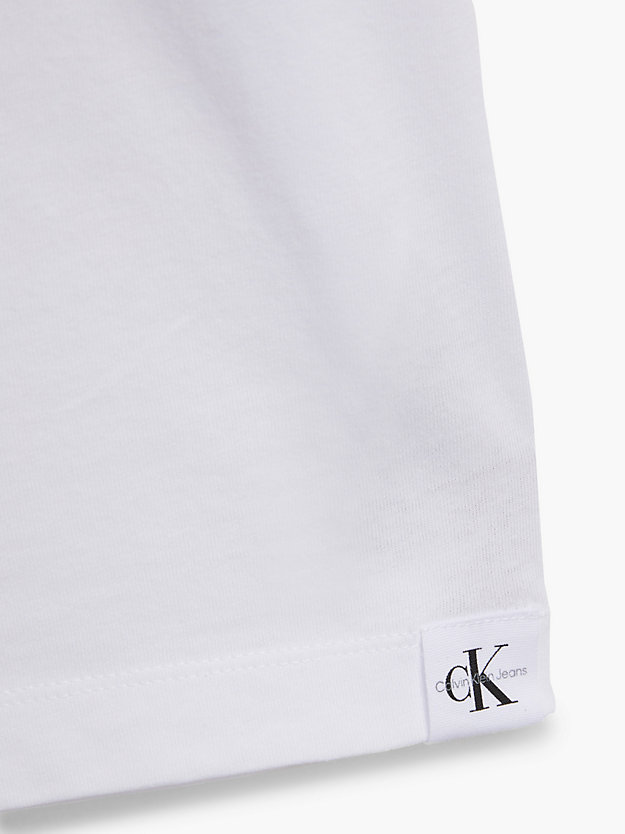 BRIGHT WHITE Unisex Oversized T-shirt for unisex CALVIN KLEIN JEANS