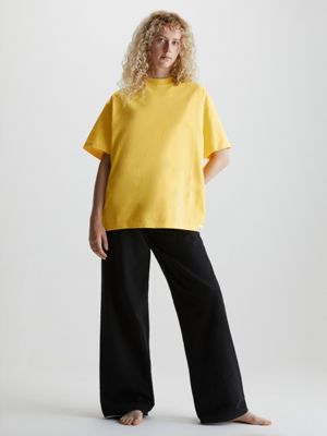 SUNLIT YELLOW Unisex Oversized T-shirt for unisex CALVIN KLEIN JEANS