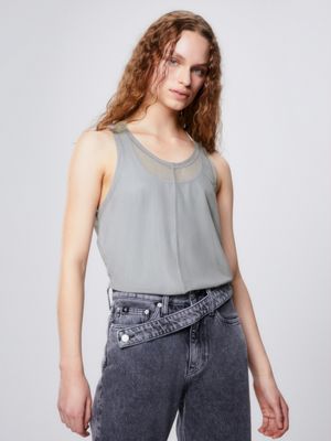 Unisex Slim Mesh Tank Top Calvin Klein®