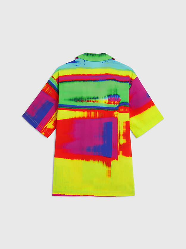 PRIDE AOP Unisex Multicolour Short Sleeve Shirt - Pride for unisex CALVIN KLEIN JEANS