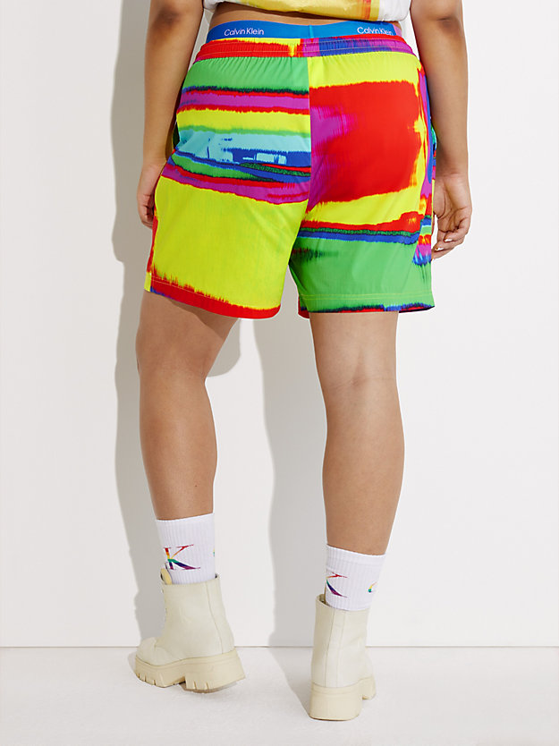 PRIDE AOP Unisex Multicolour Shorts - Pride for unisex CALVIN KLEIN JEANS