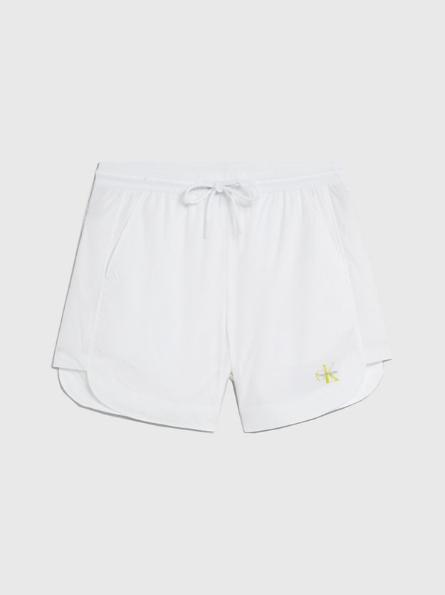 BRIGHT WHITE Unisex-Shorts aus Nylon - Pride für unisex CALVIN KLEIN JEANS
