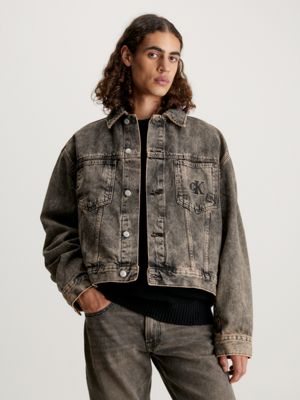 Ck sales jeans jacket