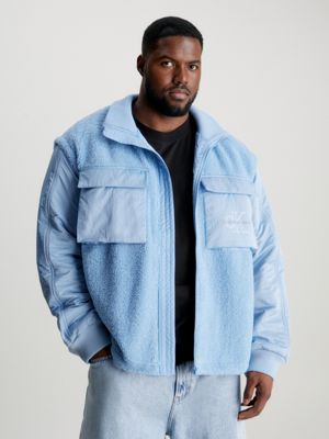 Calvin klein top sherpa jacket