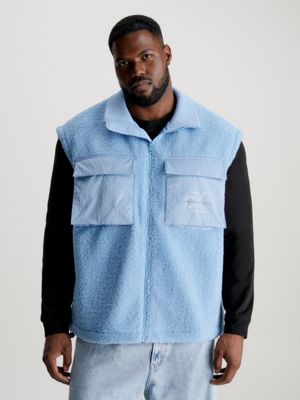 Calvin klein jeans puffer jacket with logo on sale patch