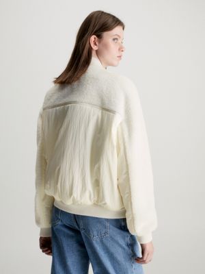 Unisex Sherpa Bomber Jacket Calvin Klein® J40J400368YBI