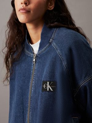 Unisex Bomberjacke aus Denim Calvin Klein J40J4003811BJ