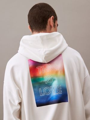 Unisex Back Logo Hoodie Pride Calvin Klein J40J400389YAF