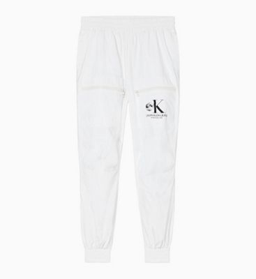 calvin klein white joggers