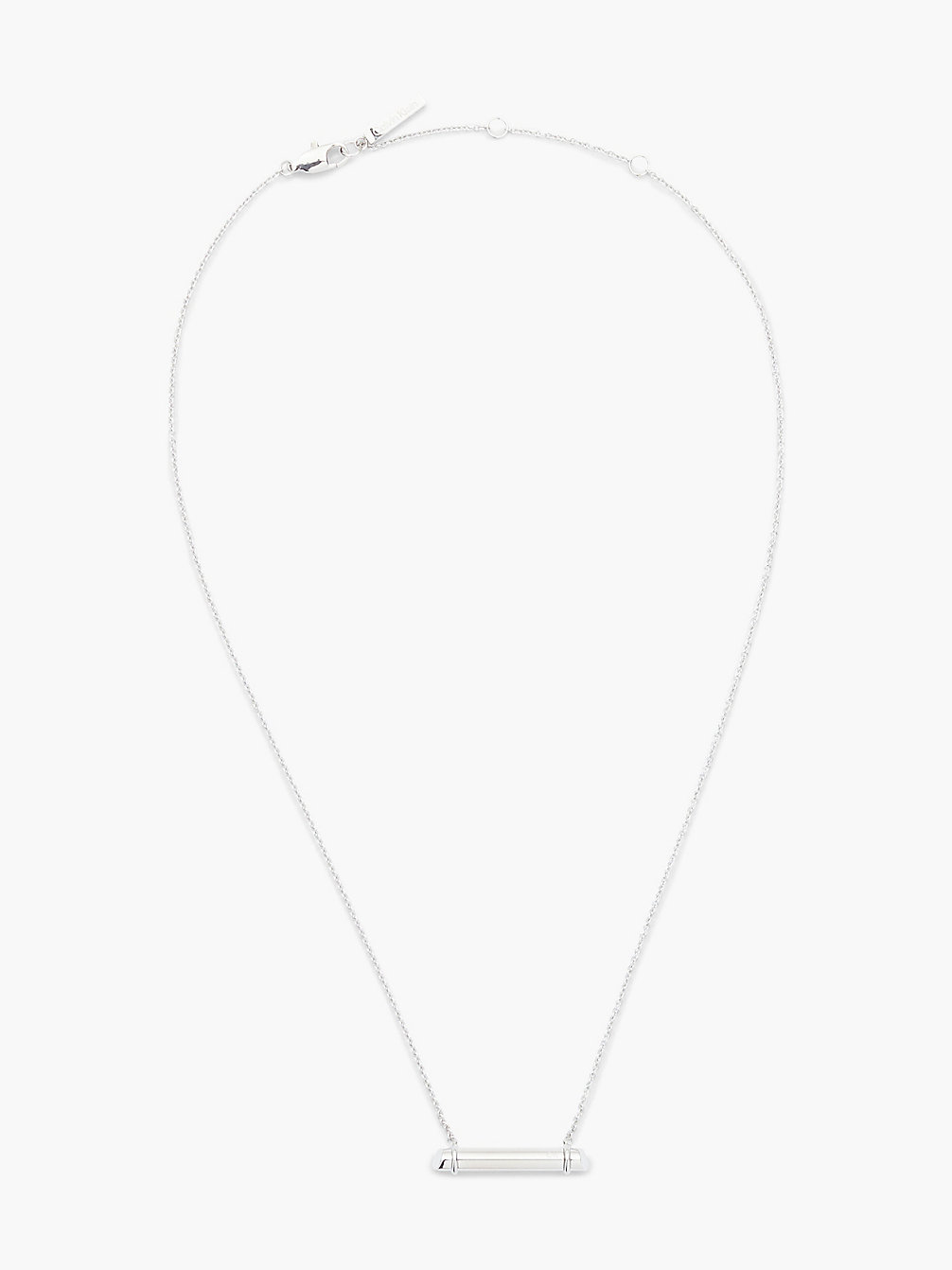 SILVER Ketting - Elongated Linear undefined dames Calvin Klein