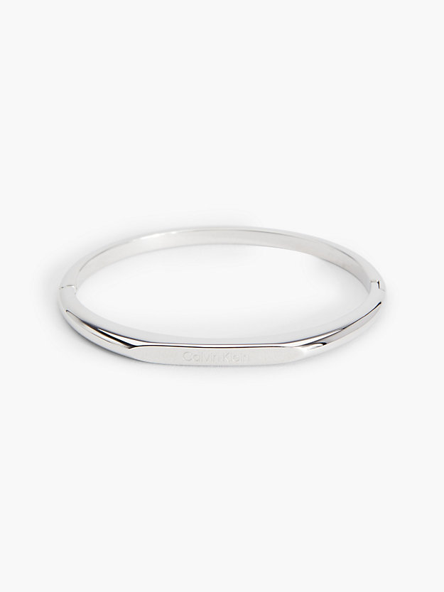 silver bracelet - faceted bar for women calvin klein