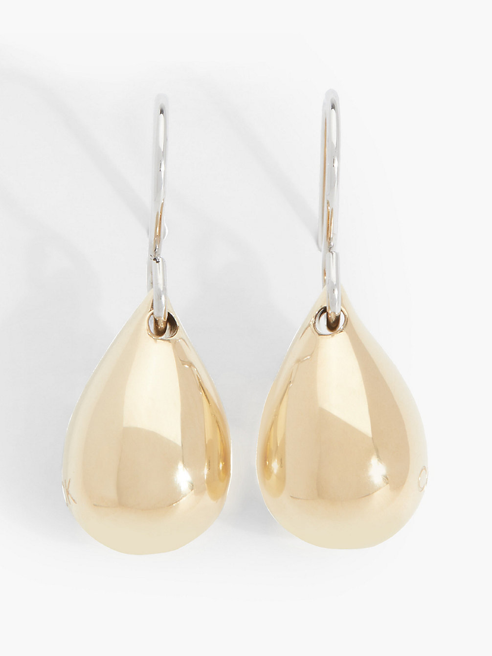 GOLD Earrings - Sculptured Drops undefined women Calvin Klein