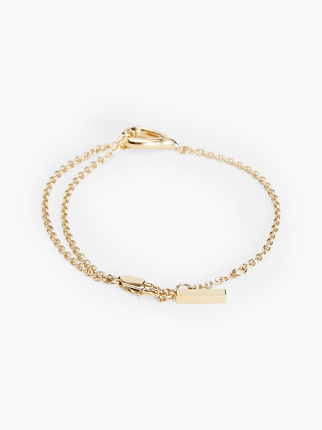 gold armband - sculptured drops für damen - calvin klein