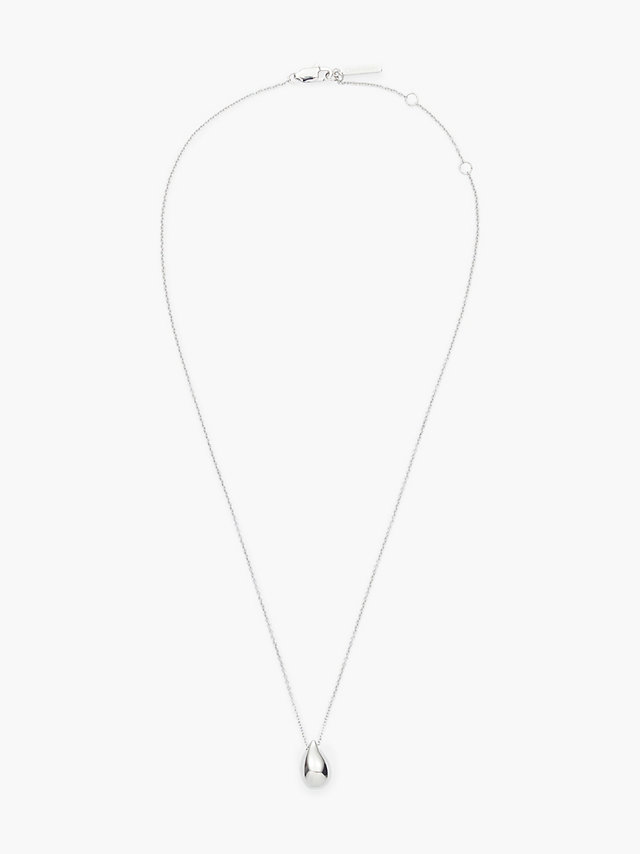 Silver Necklace - Sculptured Drops undefined women Calvin Klein
