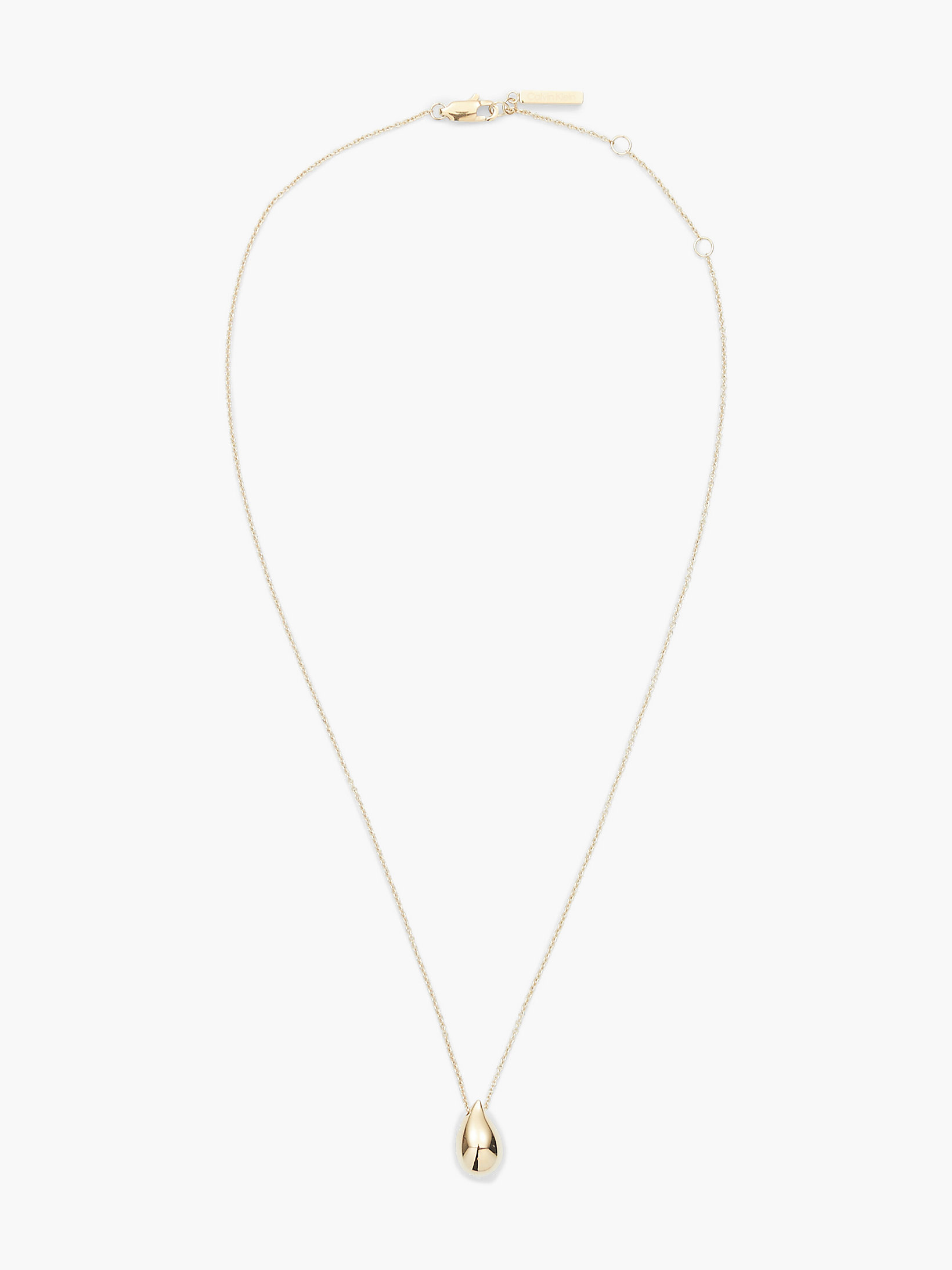 Gold Necklace - Sculptured Drops undefined women Calvin Klein