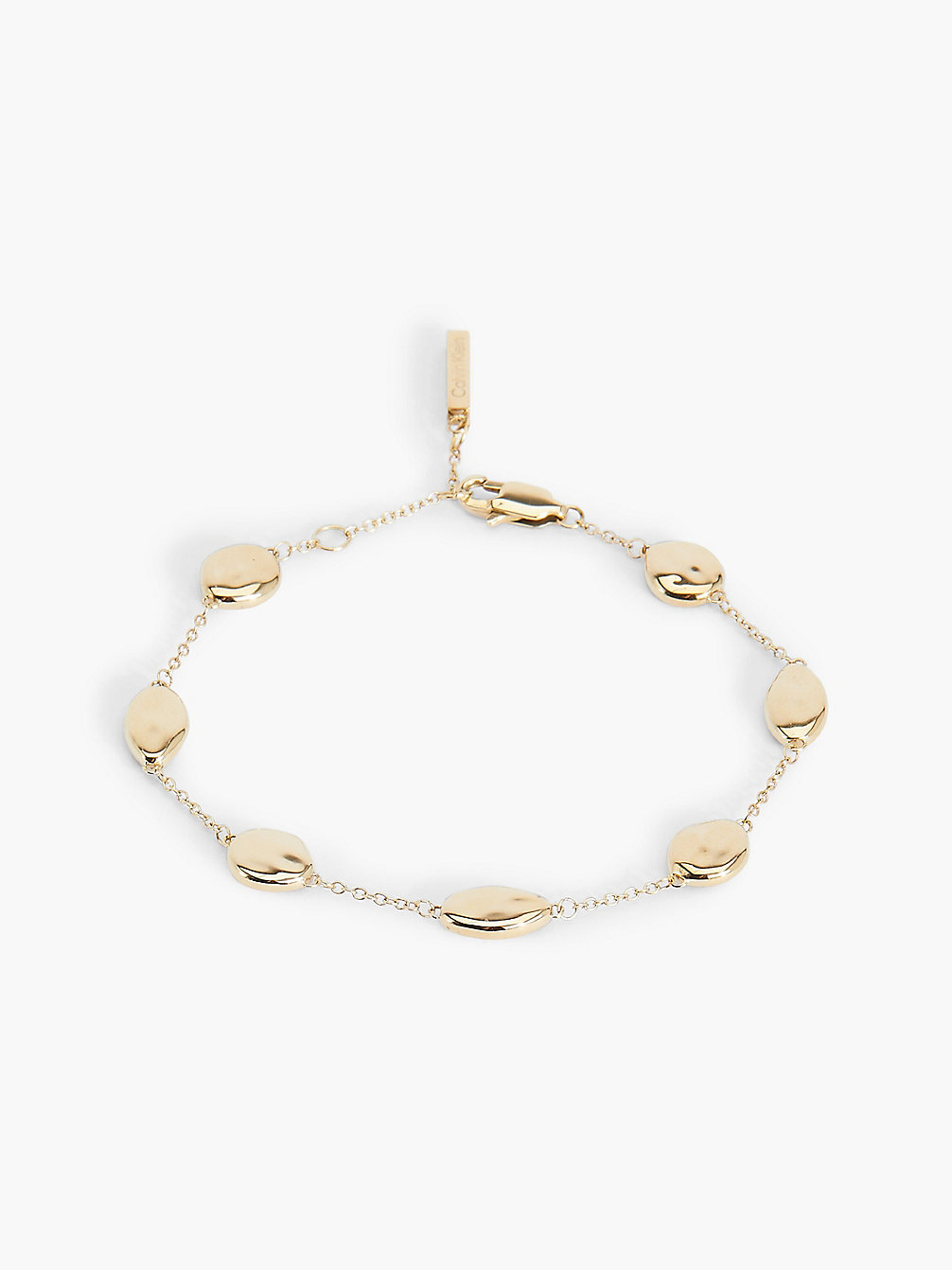 GOLD Bracelet - Molten Pebble undefined women Calvin Klein