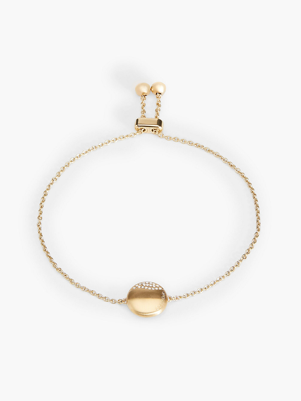 GOLD Bracelet - Minimal Circular undefined femmes Calvin Klein