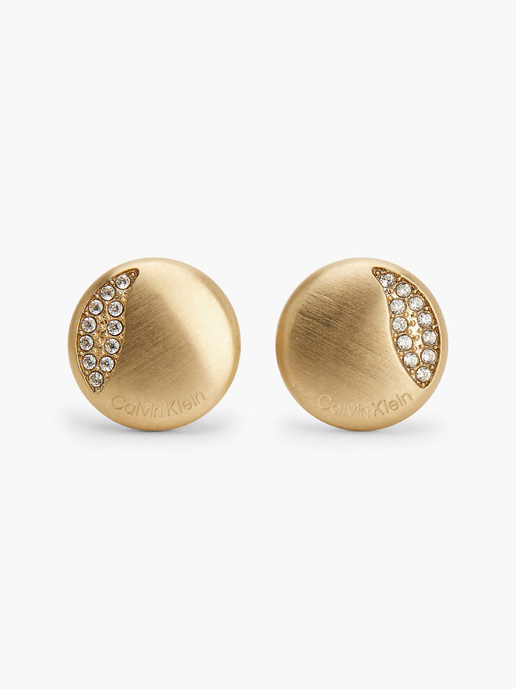 GOLD Earrings - Minimal Circular undefined women Calvin Klein