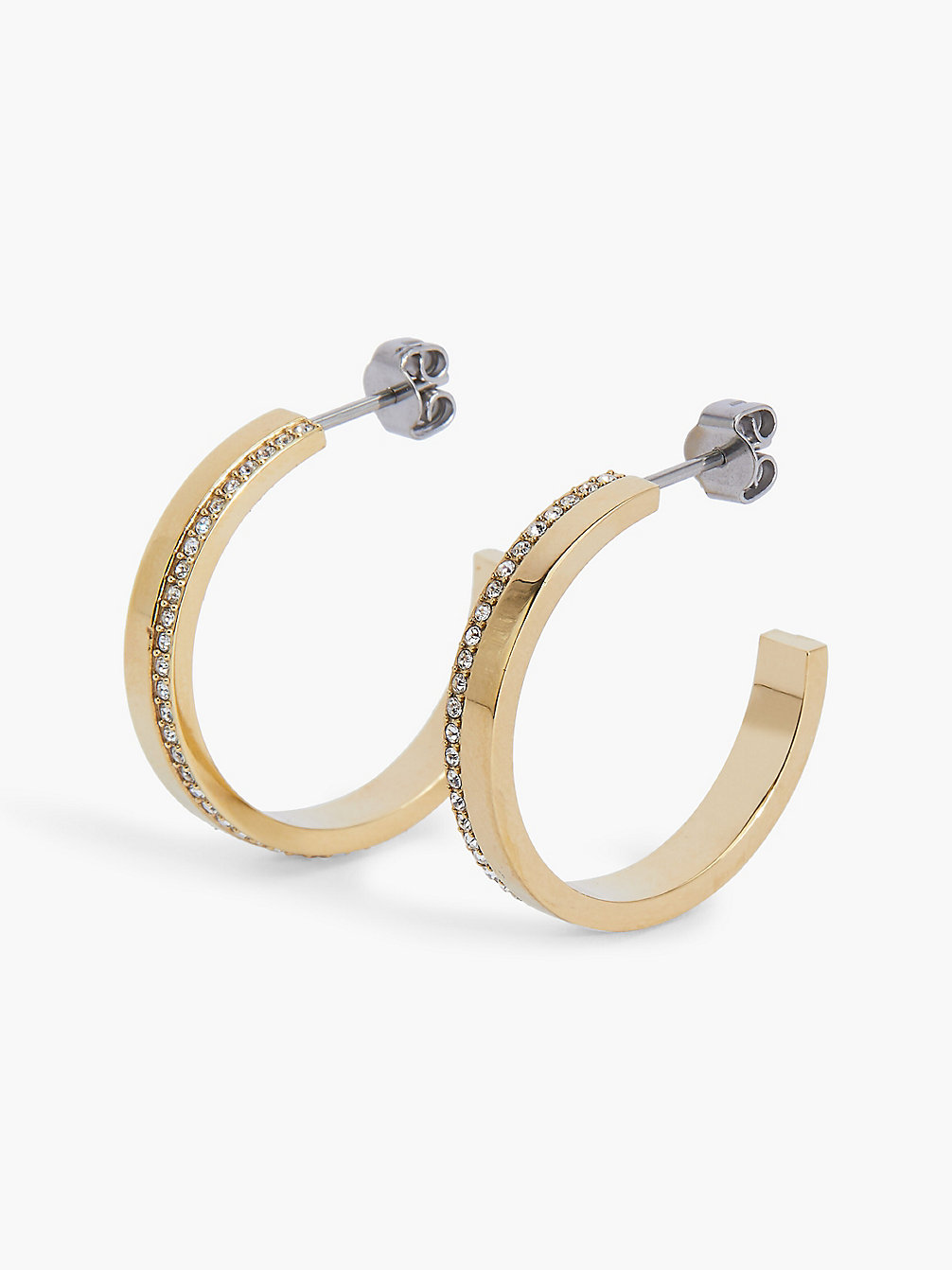 GOLD Earrings - Minimal Linear undefined women Calvin Klein