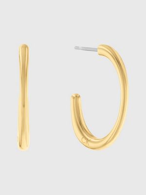 Calvin klein hot sale hoop earrings