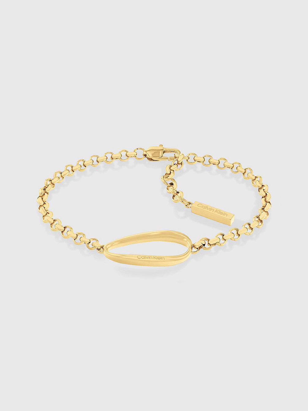 GOLD Bracelet - Playful Organic Shapes undefined femmes Calvin Klein