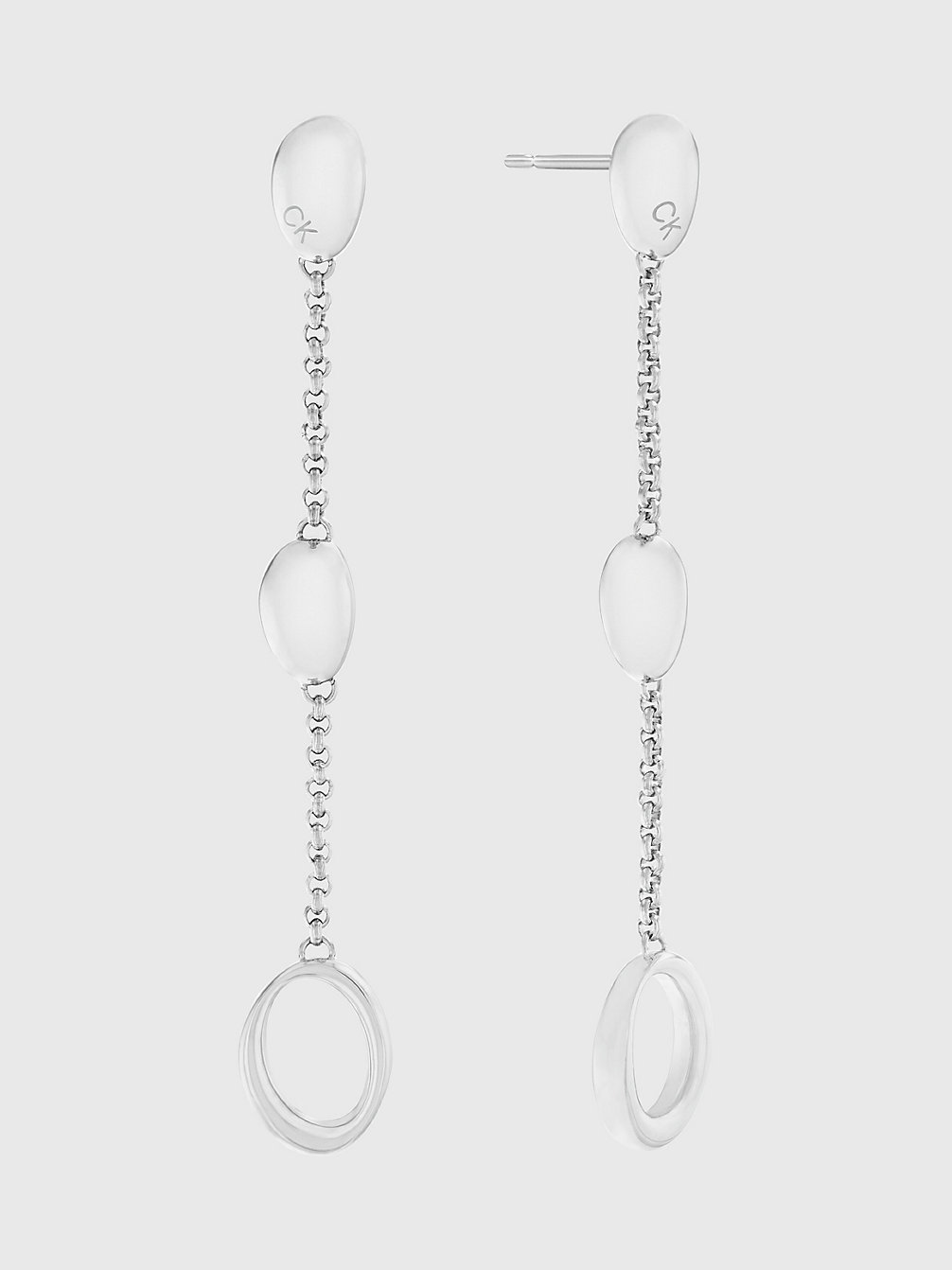 Orecchini - Playful Organic Shapes > SILVER > undefined donna > Calvin Klein