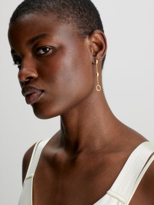 Calvin klein clearance hoop earrings