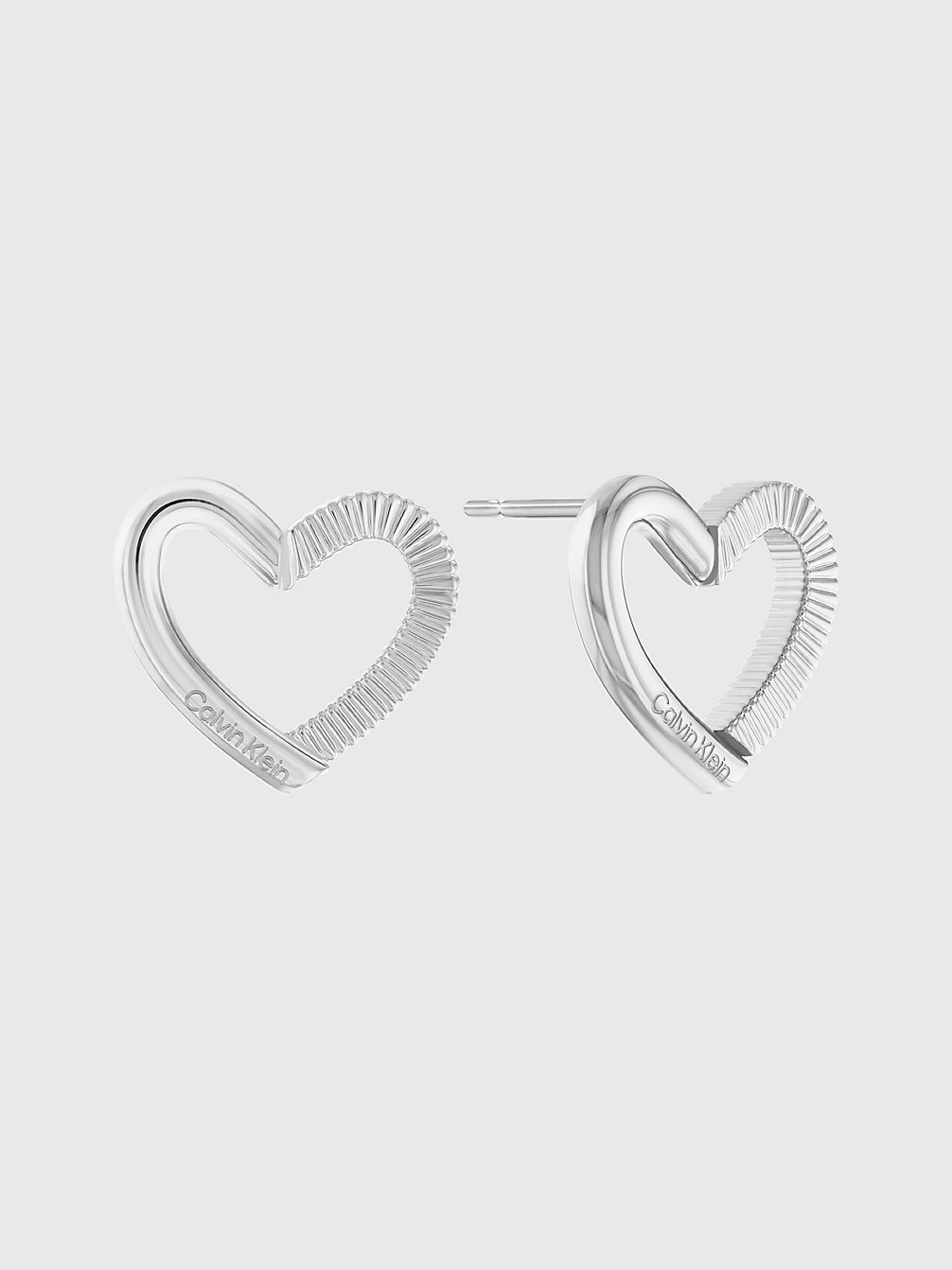 SILVER Earrings - Minimalistic Hearts undefined women Calvin Klein