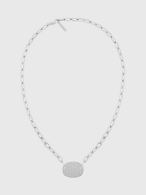 Calvin klein shop silver necklace